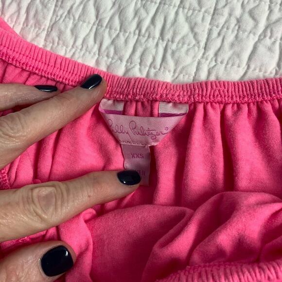 Lilly Pulitzer La Fortuna Off Shoulder Ruffled Top - Picture 2 of 4